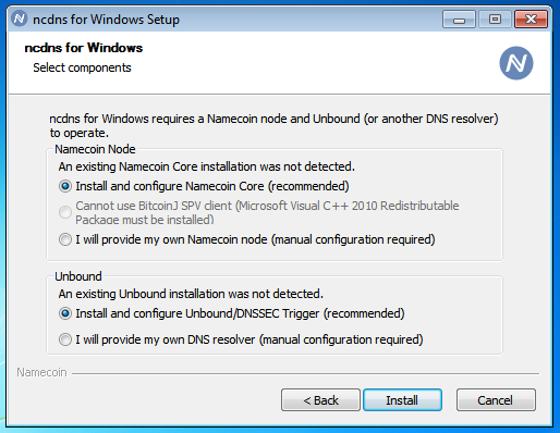"Cannot use BitcoinJ SPV client (Microsoft Visual C++ Redistributable Package must be installed)"
